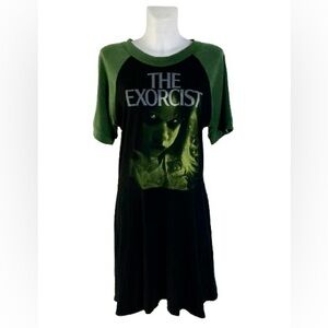Eye Candy The Exorcist Linda Blair Regan Possessed Graphic T-Shirt Dress XXL